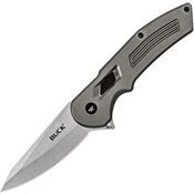 Buck 262GYS Hexam SUR Lock Stonewash Knife Gray Handles