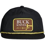 Buck 89163 Black Vintage Logo Cap