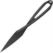 Civivi 210012 D-Art Neck Black Stonewash Fixed Blade Knife