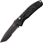 Gerber 0842 Auto Propel Plunge Lock Black Knife Black Handles