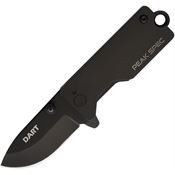 PeakSpec 002JB Dart Mini Framelock Knife Black Handles