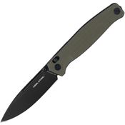 Real Steel 7652GB Huginn Black Oxide Knife Od Green Handles