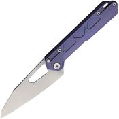 Stedemon DT03BLU NOC DT03 Framelock Knife Blue Handles