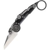 Stedemon MT11BLC NOC MT11 Linerlock Knife with Black Handles