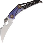 Stedemon MT18BLU NOC MT18  Folding Knife Blue