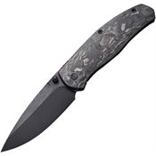 We 20025AC Esprit Black Stonewashed Framelock Knife Carbon Fiber Handles