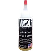 Wolf Premium Oils 40002 All-In-One Gun Oil and Cleaner