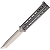 Bear Ops 910SSS Small Bear Song VII Tanto Satin Knife Satin Handles