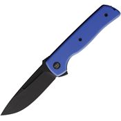 Ferrum Forge  010LB ATCF Lite Linerlock Knife with Blue Handles