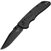 Hogue 24376 Deka ABLE Lock Black Clip Cerakote Folding Knife Black Handles