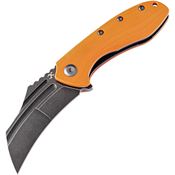 Kansept  1031A4 KTC3 Linerlock Knife Orange G10 Handles