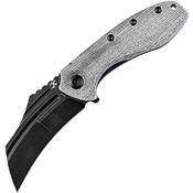 Kansept  1031B1 KTC3 Linerlock Knife Black Micarta Handles