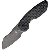 Kizer  2569C2 October Mini Linerlock Knife Black Handles