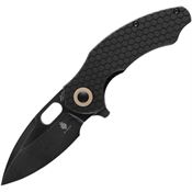 Kizer  3477C2 Mini Roach Linerlock Knife Black Handles