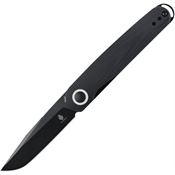 Kizer  3604C2 Squidward Linerlock Knife Black Handles