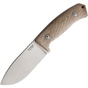 Lion Steel  M3CVN M3 Hunting Niolox Fixed Blade Knife Natural Handles