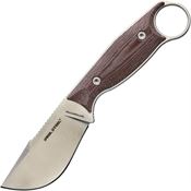 Real Steel 3611RM Furrier Skinner Steel Fixed Blade Knife Red Handles