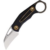 Real Steel 7915 Shade Framelock Knife Black G10 Handles