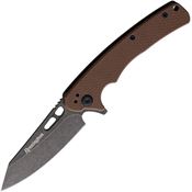 Remington 15664 EDC Linerlock Knife with Brown Handles