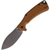 Revo NESSBRN Ness Linerlock Knife with Coyote Handles