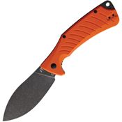 Revo NESSORG Ness Linerlock Knife with Orange Handles
