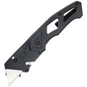 Schrade 1159300 Tradesman Framelock Knife Black Handles