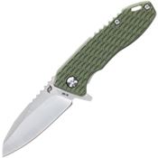 Schrade 1159317 Tenacity Linerlock Knife with Green Handles