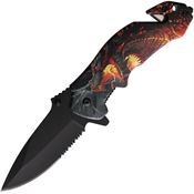 S-TEC 270163 Assist Open Linerlock Knife