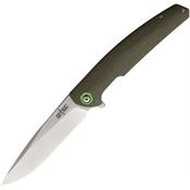 S-TEC S500GN Linerlock Knife with Green Handles