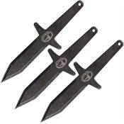 World Axe Throwing League L013 Sparrowhawk Fixed Blade Throwing Knives Set