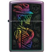 Zippo 23782 Skull Design Lighter