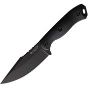 Becker Knife & Tool 18BK Harpoon Fixed Blade Knife Black Handles