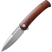 Civivi Knives 21025B4 Cetos Framelock Knife Cuibourtia Wood Handles
