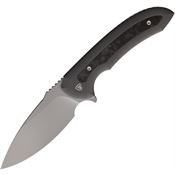 Ferrum Forge Knife Works 011CF Allurus Framelock Knife Carbon Fiber Handles