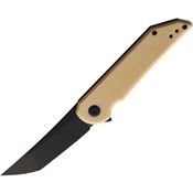 Hoback Knives 019BLM Radford Framelock Knife Bone Micarta Handles