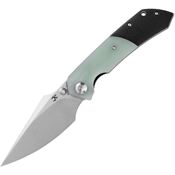 Kansept Knives 1034A5 Fenrir Linerlock Knife Jade Handles