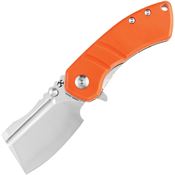 Kansept Knives 2030A6 Korvid M Linerlock Knife Orange Handles