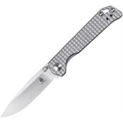 Kizer Cutlery & Knives 3458RA2 Begleiter Mini Linerlock Knife Sculpted Titanium Handles