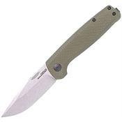 SOG Knives TM1004BX Terminus SJ Stonewash Knife OD Green Handles