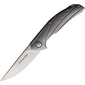 Viper Knives 5996TI Orso2 Framelock Knife Stonewashed Titanium Handles