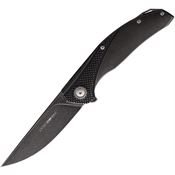 Viper Knives 5997TI3D Orso2 Framelock Knife 3D Textured Black Stonewashed Handles