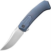 WE Knife Company 210152 Shuddan Framelock Knife Blue Handles