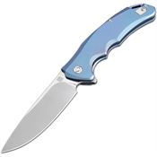 Artisan 1702GSBU Small Tradition Framelock Knife Blue Handles
