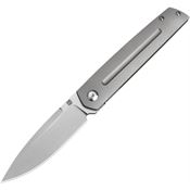 Artisan 1849GGY Sirius Linerlock Knife Gray Titanium Handles