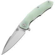 Bestech G04D Warwolf Linerlock Knife Jade Handles