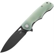 Bestech G47J Airstream Linerlock Knife Jade G10 Handles