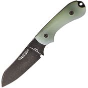 Bradford 3SF117N Guardian 3 Ghost Nimbus Fixed Blade Knife Jade Handles