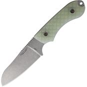Bradford 4SF007 Bradford Guardian 4 Stonewash Fixed Blade Knife Jade Handles