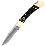 Buck 110BRSA Auto 110 Folding Hunter Lockback Knife Black G10 Handles