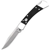 Buck 110BKSA Auto Elite 110 Folding Hunter Lockback Knife Black G10 Handles